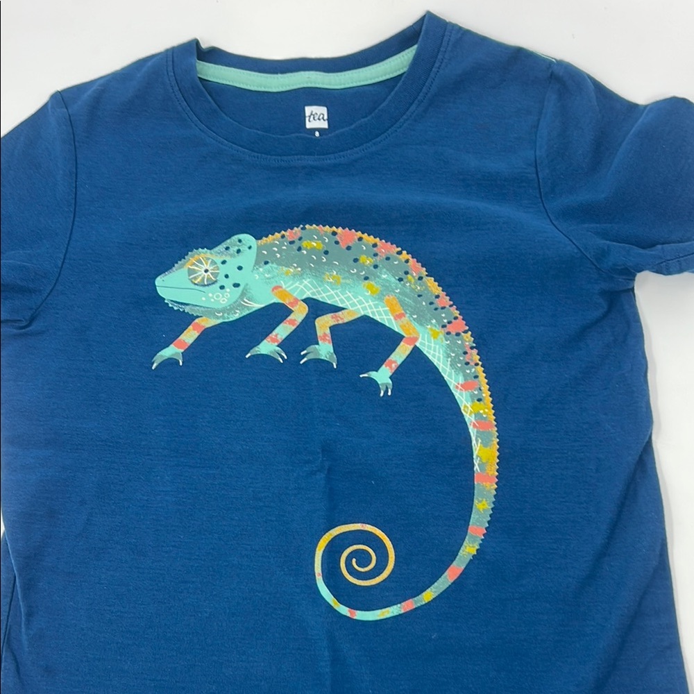 Tea Collection Blue Chameleon Tee